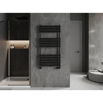 Koupelnový radiátor Mexen Jowisz 1200 x 600 mm, 594 W, černý - W107-1200-600-00-70