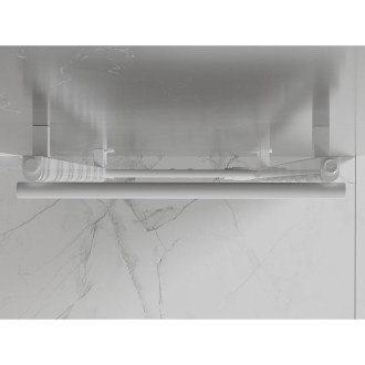 Koupelnový radiátor Mexen Saturn 1200 x 500 mm, 409 W, bílý - W108-1200-500-00-20