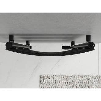 Koupelnový radiátor Mexen Bachus 1600 x 500 mm, 787 W, černý - W109-1600-500-00-70