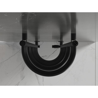 Koupelnový radiátor Mexen Eros 900 x 318 mm, 315 W, černý - W112-0900-318-00-70