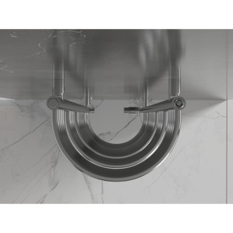 Koupelnový radiátor Mexen Eros 1200 x 318 mm, 332 W, chrom - W112-1200-318-00-01