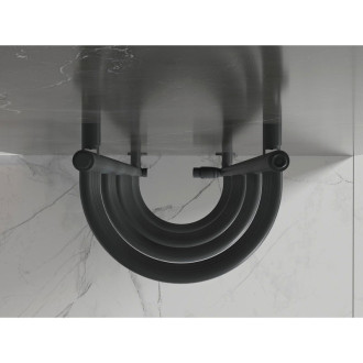 Koupelnový radiátor Mexen Eros 1200 x 318 mm, 421 W, antracit - W112-1200-318-00-66