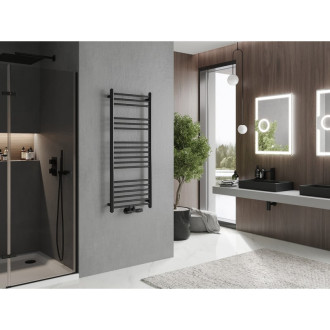 Koupelnový radiátor Mexen Yodo 1200 x 500 mm, 382 W, černý - W113-1200-500-00-70