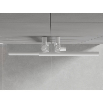 Dekorativní koupelnový radiátor Mexen Jari 1005 x 550 mm, 339 W, bílý - W115-1005-550-00-20