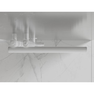 Dekorativní koupelnový radiátor Mexen Jukon 988 x 500 mm, 461 W, bílý - W116-0988-500-00-20