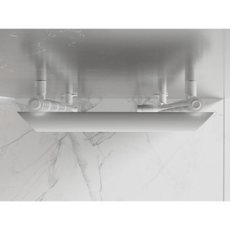 Koupelnový radiátor Mexen Akan 1080 x 500 mm, 784 W, bílý - W121-1080-500-00-20