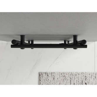 Koupelnový radiátor Mexen Sol 1200 x 500 mm, 569 W, černý - W125-1200-500-00-70