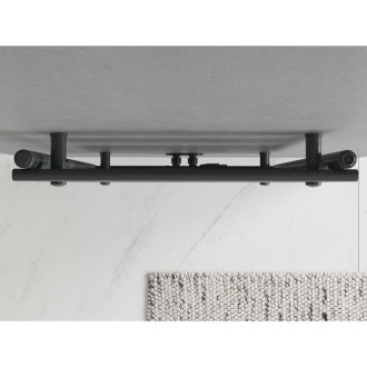 Koupelnový radiátor Mexen Sol 1200 x 600 mm, 658 W, antracit - W125-1200-600-00-66