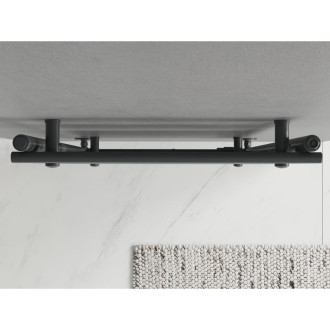 Koupelnový radiátor Mexen Sol 1200 x 600 mm, 658 W, antracit - W125-1200-600-00-66