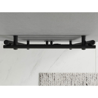 Koupelnový radiátor Mexen Sol 1200 x 600 mm, 658 W, černý - W125-1200-600-00-70