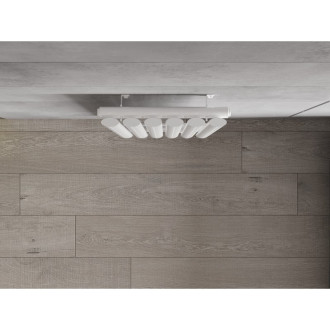 Dekorativní radiátor Mexen Oregon 1200 x 360 mm, 417 W, bílý - W202-1200-350-00-20