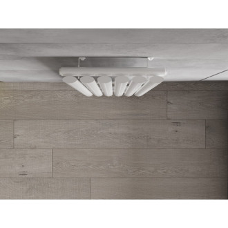 Dekorativní radiátor Mexen Oregon 1800 x 360 mm, 604 W, bílý - W202-1800-350-00-20