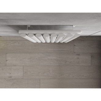 Dekorativní radiátor Mexen Oregon 1800 x 480 mm, 805 W, bílý - W202-1800-490-00-20