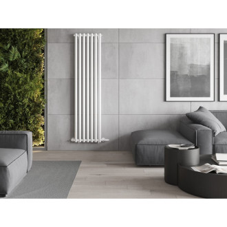 Dekorativní radiátor Mexen Texas 1800 x 460 mm, 965 W, bílý - W203-1800-460-00-20