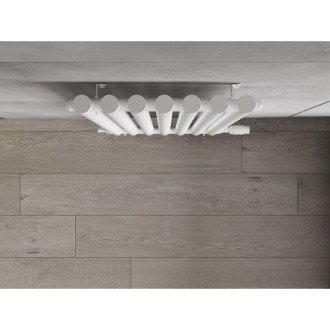 Dekorativní radiátor Mexen Texas 1800 x 460 mm, 965 W, bílý - W203-1800-460-00-20