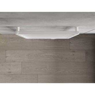 Dekorativní radiátor Mexen Orlando 1380 x 600 mm, 445 W, bílý - W207-1380-600-00-20