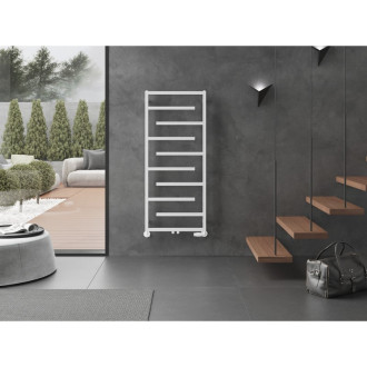 Dekorativní radiátor Mexen Orlando 1380 x 600 mm, 445 W, bílý - W207-1380-600-00-20