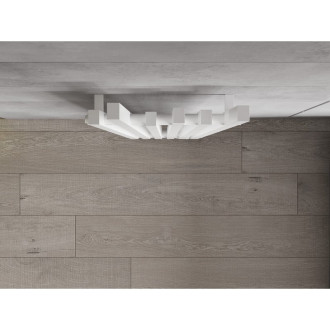 Dekorativní radiátor Mexen Omaha 1800 x 420 mm, 655 W, bílý - W208-1800-420-00-20