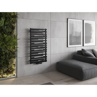 Dekorativní radiátor Mexen Provo 1125 x 600 mm, 799 W, černý - W209-1125-600-00-70