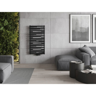 Dekorativní radiátor Mexen Provo 1125 x 600 mm, 799 W, černý - W209-1125-600-00-70