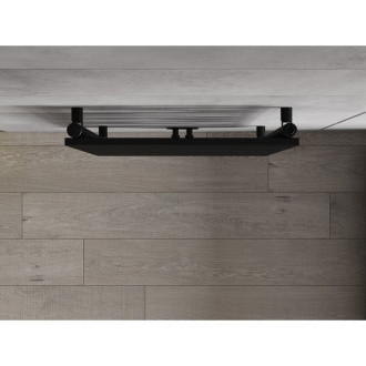 Dekorativní radiátor Mexen Provo 1125 x 600 mm, 799 W, černý - W209-1125-600-00-70