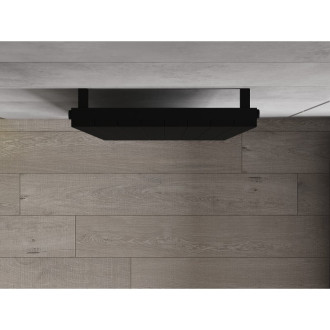 Dekorativní radiátor Mexen Topeka 1400 x 480 mm, 950 W, černý - W210-1400-480-00-70