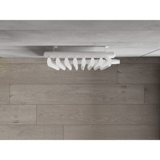 Dekorativní radiátor Mexen Atlanta 1200 x 405 mm, 646 W, bílý - W211-1200-405-00-20