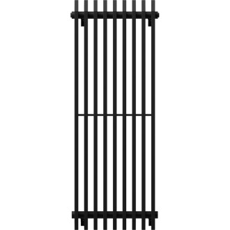 Dekorativní radiátor Mexen Aurora 1200 x 450 mm, 917 W, černý - W212-1200-450-00-70