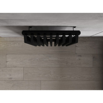 Dekorativní radiátor Mexen Aurora 1800 x 450 mm, 1347 W, černý - W212-1800-450-00-70