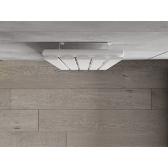 Dekorativní radiátor Mexen Boston 1800 x 376 mm, 740 W, bílý - W213-1800-376-01-20