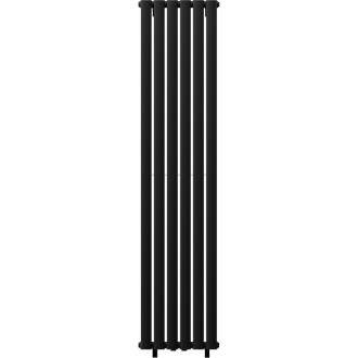 Dekorativní radiátor Mexen Dallas 1600 x 360 mm, 1039 W, černý - W214-1600-360-00-70