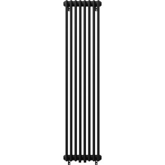 Dekorativní radiátor Mexen Denver 1600 x 378 mm, 1487 W, černý - W215-1600-378-00-70