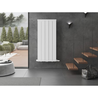 Dekorativní radiátor Mexen Waco 1544 x 694 mm, 1550 W, bílý - W217-1544-694-00-20