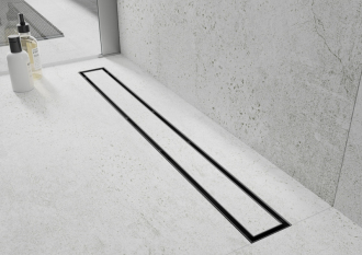 Rošt černý pro žlab FLAT černý vzor M13 900mm 1719090