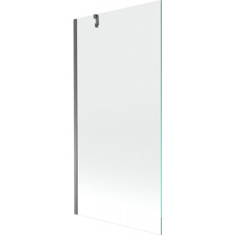 Vanová zástěna Mexen Next s jedním křídlem 90 x 150 cm, průhledná, stříbrná - 895-090-000-00-00-95