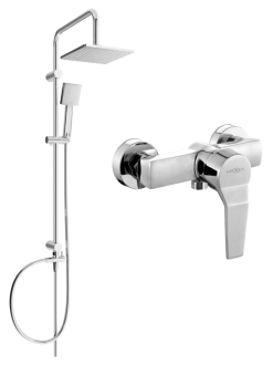 Mexen Tord Sprchový set se sprchovou baterií Caro, chrom 746640200-00