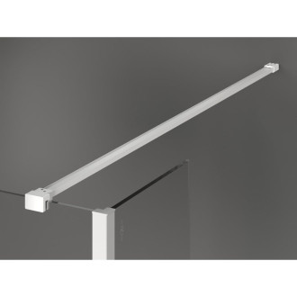 Mexen Kioto Sprchová zástěna 100 x 40 cm, průhledná, bílá - 800-100-212-20-00-040