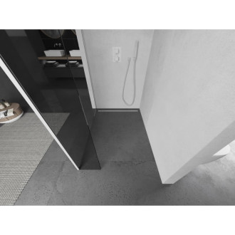 Mexen Kioto Sprchová zástěna 180 x 40 cm, průhledná, bílá - 800-180-212-20-00-040