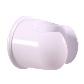 RAV SLEZÁK držák sprchy pevný kulatý - kov bílá - matná MD0904BMAT