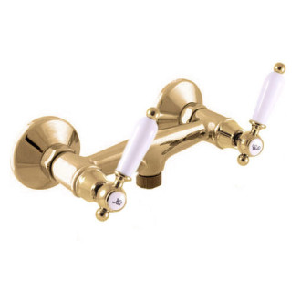 RAV SLEZÁK MORAVA Baterie sprchová - rozteč 150 mm - zlato MK580.5Z