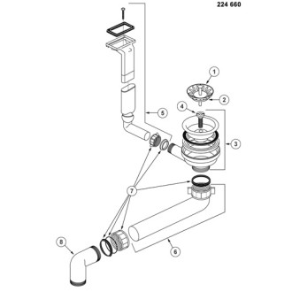 Blanco FAVOS mini Silgranit aluminium oboustranné provedení