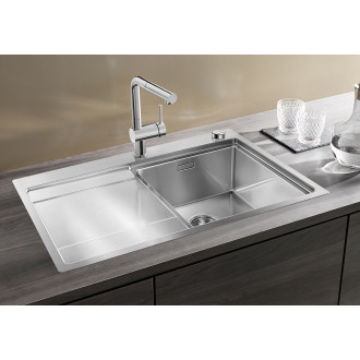 Blanco DIVON II 45 S IF Nerez hedvábný lesk dřez vlevo s excentrem
