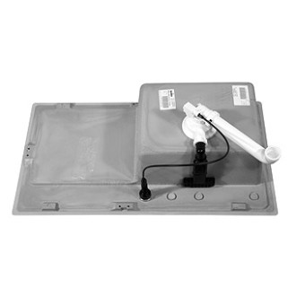 Blanco ZENAR 5 S Silgranit tartufo dřez vpravo s excentrem krájecí deska sklo