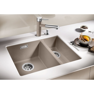 Blanco SUBLINE 340/160 U Silgranit muškát s táhlem dřez vlevo