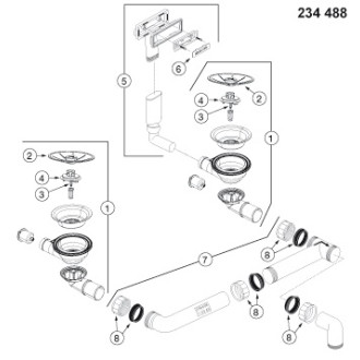 Blanco SUBLINE 340/160 U InFino Silgranit perlově šedá bez táhla dřez vlevo