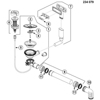 Blanco ZENAR XL 6 S InFino Silgranit aluminium dřez vlevo s exc. bez příslušenství