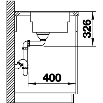 Blanco ZENAR XL 6 S-F DFG InFino Silgranit jasmín dřez vpravo s exc.+deska dřevo