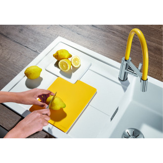 Blanco SITY XL 6 S InFino Silgranit aluminium dřez vpravo přísl. lemon