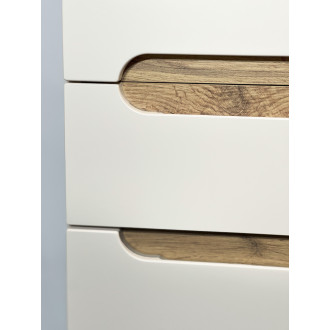 Zestaw meblowy 60cm z umywalką meblową Lava i szafką wysoką