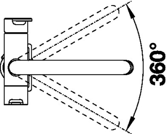 Blanco TRIMA baterie saténově zlatá  526 695